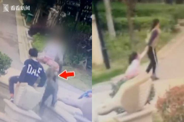 Bé gái bị kéo lê dưới đường sau khi bắt nạt bạn.