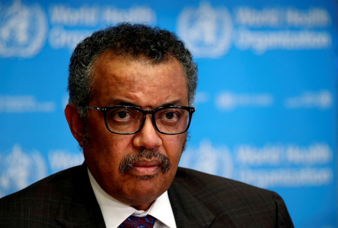Tổng giám đốc Tổ chức Y tế Thế giới (WHO) Tedros Adhanom Ghebreyesus