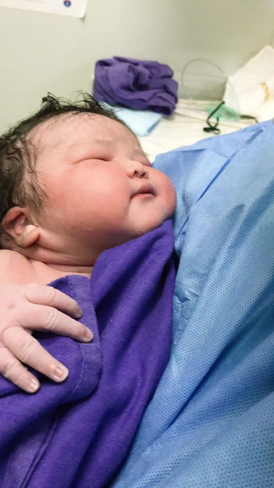 Hiện em bé sức khỏe ổn định.