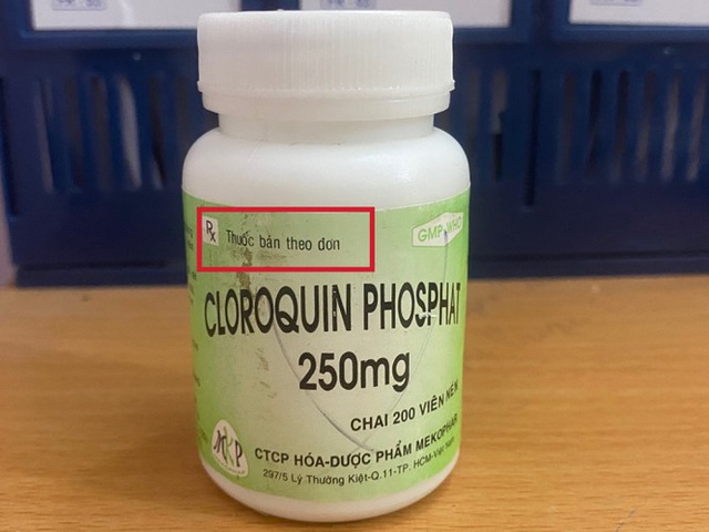 Loại thuốc trị sốt rét được người dân săn lùng để phòng Covid-19 được xếp vào nhóm thuốc độc bảng B và được bán theo đơn.