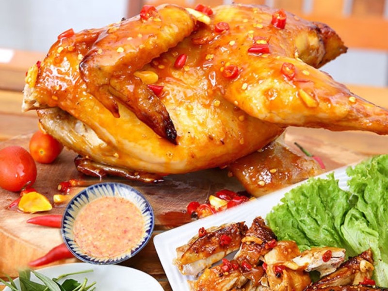 Cách nướng gà thơm ngon