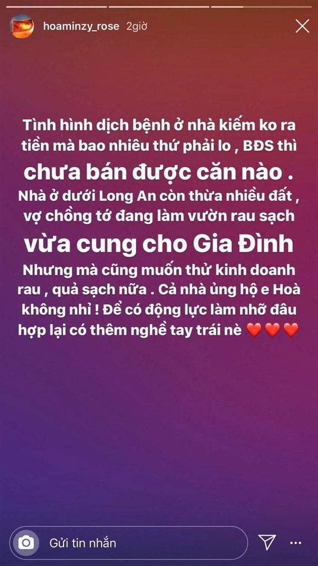 Mới đây, đồn đoán Hòa Minzy đã kết hôn lại một lần nữa dấy lên khi nữ ca sĩ 