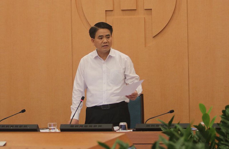 Chủ tịch UBND TP Hà Nội Nguyễn Đức Chung.