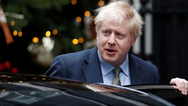 Thủ tướng Anh Boris Johnson