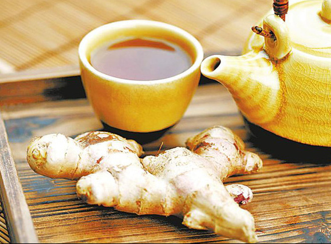 Nước trà gừng giúp giảm cân