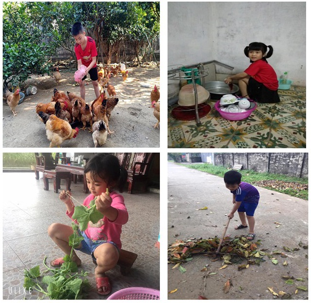 Bố mẹ nên khuyến khích trẻ làm việc nhà
