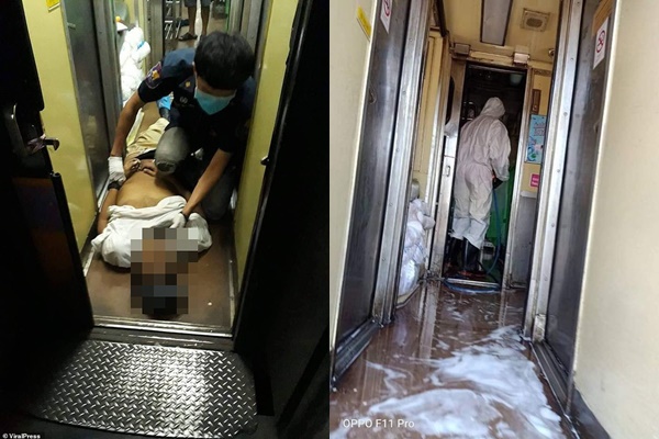 Người đàn ông nhiễm Covid-19 tử vong trên tàu.