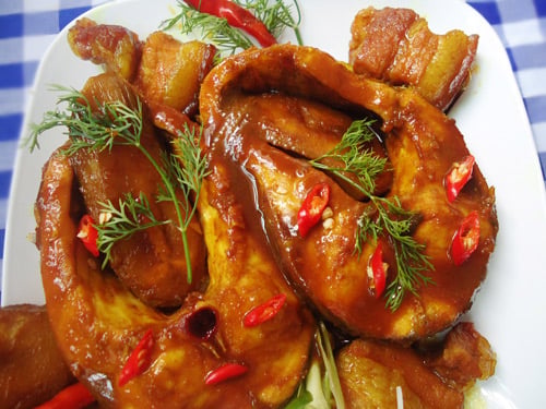 Cách kho cá chuối riềng thơm ngon
