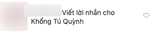 Đọc chia sẻ của Ngô Kiến Huy, cư dân mạng lập tức liên tưởng đến Khổng Tú Quỳnh.