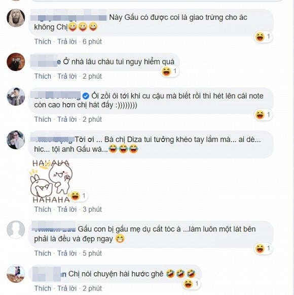 Cư dân mạng thi nhau để lại bình luận trêu Thu Minh.