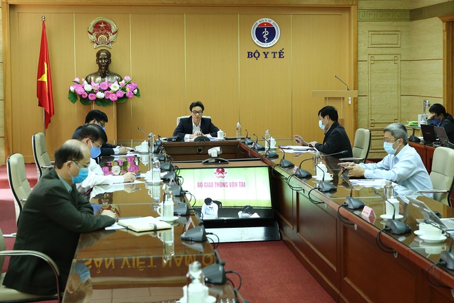 Phó thủ tướng Vũ Đức Đam chủ trì cuộc họp của Ban chỉ đạo quốc gia về phòng, chống dịch Covid-19.
