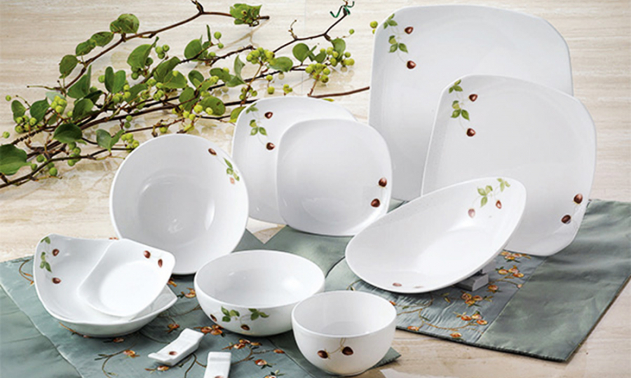 Cách chọn bát đĩa sứ tốt 