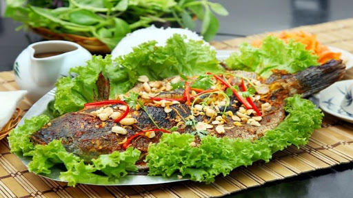Cá nướng riềng sả thơm ngon đúng điệu