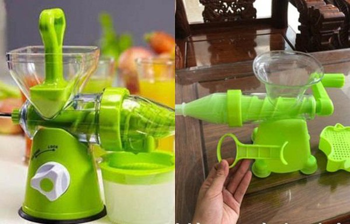 Chiếc máy ép shop đăng tải và sản phẩm được giao cho khách hàng.