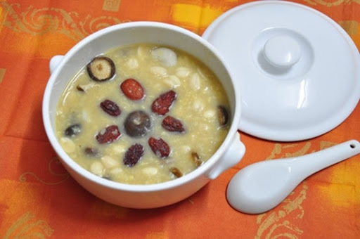 Cháo cá chép đậu đỏ thơm ngon 
