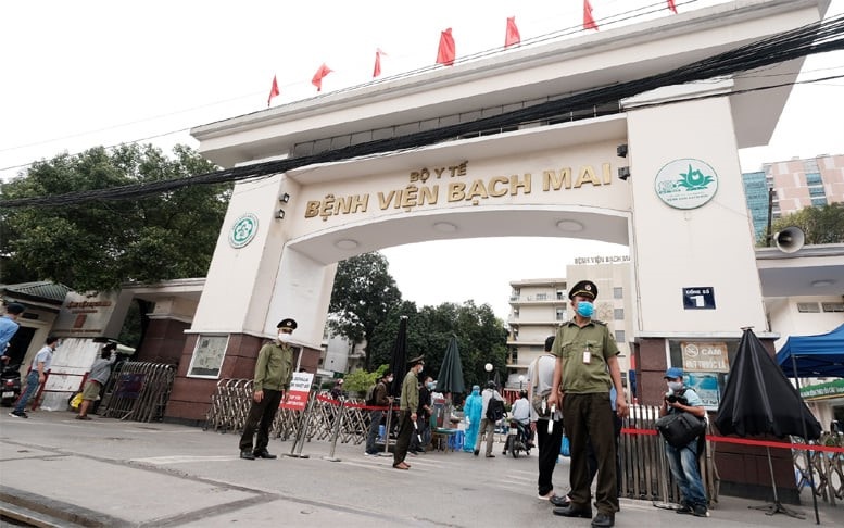 Bệnh viện Bạch Mai.