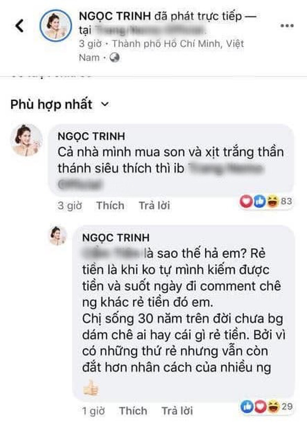Trên MXH đang bất ngờ rầm rộ thông tin Ngọc Trinh PR 