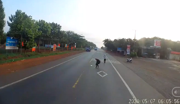 Hình ảnh cắt từ clip.