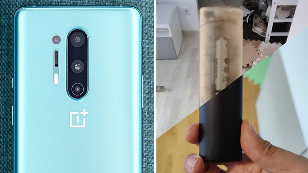 OnePlus 8 Pro có khả năng chụp ảnh xuyên thấu đồ vật.