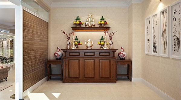 Đặt bàn thờ cho người mệnh Mộc