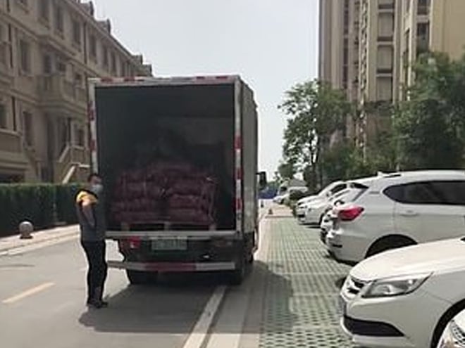 Cô gái đặt 1 tấn hành tây tím gửi tặng người yêu cũ.