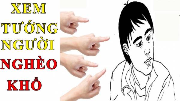 Tướng lông mày đàn ông nghèo khổ