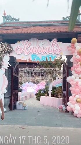 Party trọng đại của con gái thuê nhiều nhân viên thiết kế