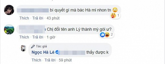 Dân mạng còn thắc mắc khi thấy Ngọc Hà gọi bạn trai là Mỳ Gói.