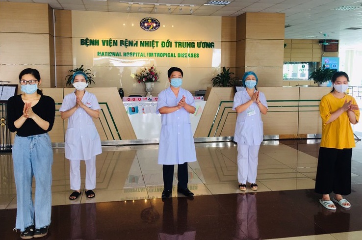 Những bệnh nhân điều trị Covid-19 được công bố khỏi bệnh trước đó.
