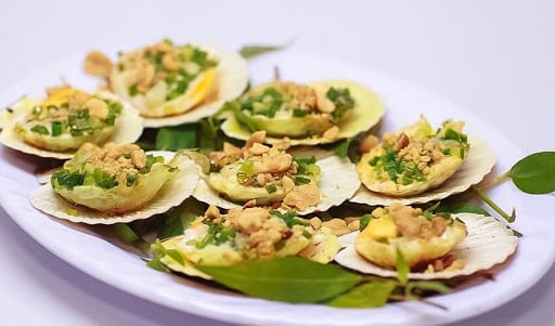 Công thức làm sò điệp nướng mỡ hành ngon