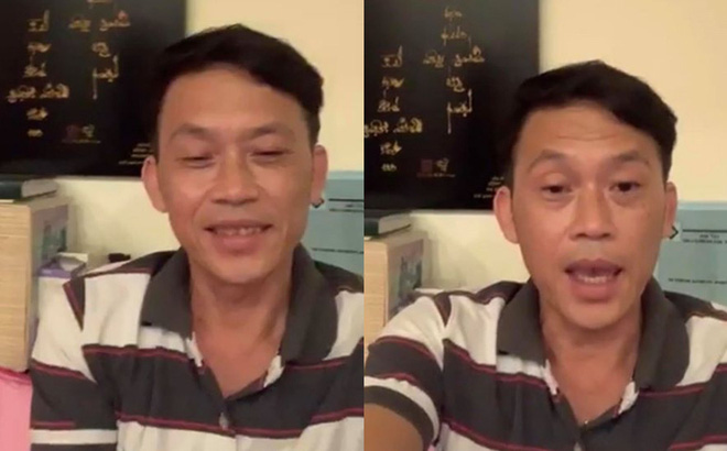 Hình ảnh Hoài Linh cắt tóc trẻ trung cách đây không lâu.