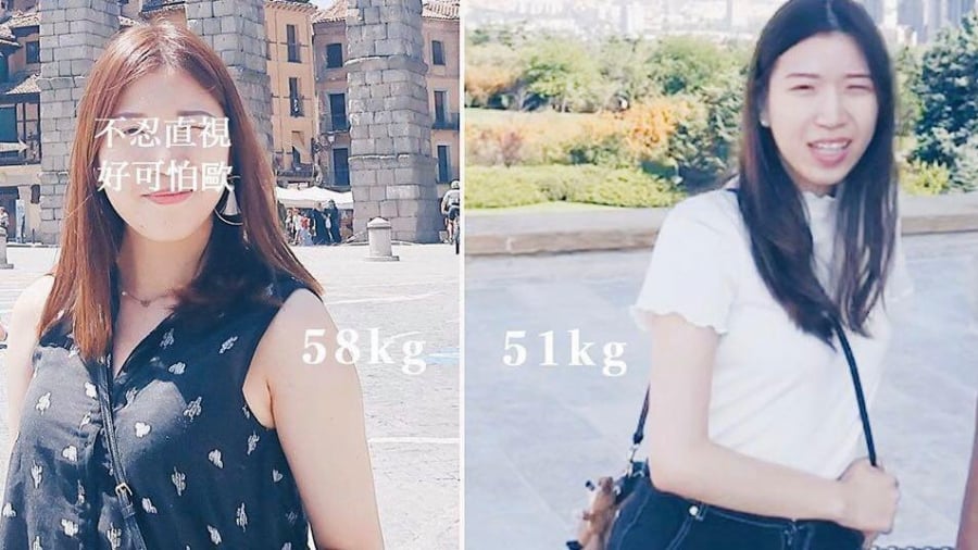 Mạc Dương tử trước và sau khi giảm cân