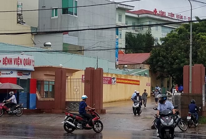 Trung tá Phước đang được điều trị tại Bệnh viện Quân y 211.