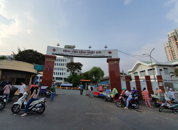 Bệnh viện Bệnh Nhiệt đới TP.HCM, nơi bệnh nhân này đang được cách ly, theo dõi
