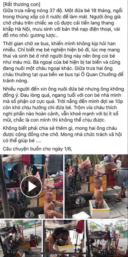 Bài đăng trên mạng xã hội
