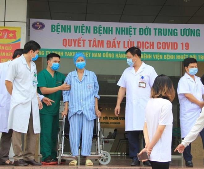 Bệnh nhân (BN19) được xuất viện ngày hôm nay 3/6