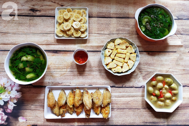 Hình ảnh mâm cơm nhìn là thấy đói liền (Nguồn: afamily)