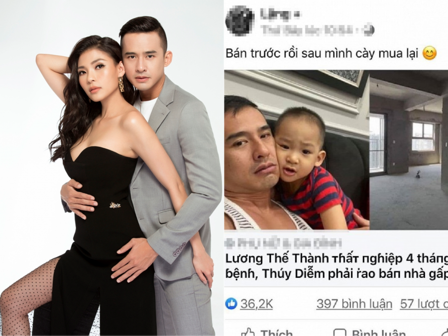 Mới đây, Thúy Diễm bày tỏ thái độ không hài lòng trước những thông tin sai lệch về vợ chồng cô. “Báo chí chính thống không ai đăng những tin linh tinh và bóp méo sự thật như vậy ạ! Bộ đăng tin rao bán nhà là nghèo khổ, là vô đường cùng rồi à! Có nhà dư để rao bán là một sự hãnh diện đó các bạn ơi! Gia đình mình thật rất không vui khi những tin báo thế này! Mong báo tháo tin này xuống vì sử dụng hình ảnh chồng và con trai mình cho tin tức sai lệnh này!”.