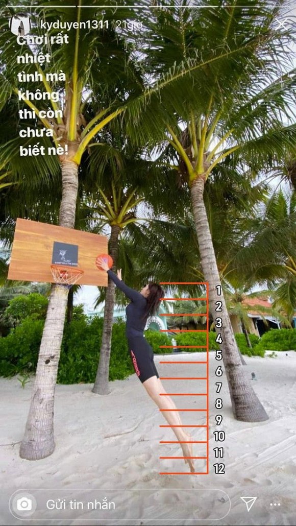 Kỳ Duyên khiến fan dở khóc dở cười vì ảnh kéo chân bất chấp của mình.