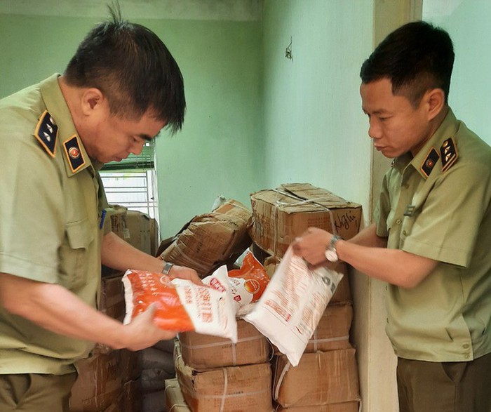 Lô hàng tại thời điểm kiểm tra không có giấy tờ chứng minh nguồn gốc, xuất xử