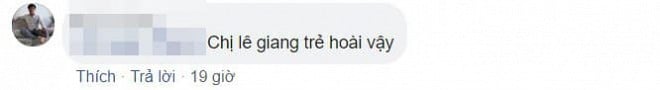 Đông đảo cư dân mạng đều ngưỡng mộ khi thấy Lê Giang ngày càng trẻ đẹp.