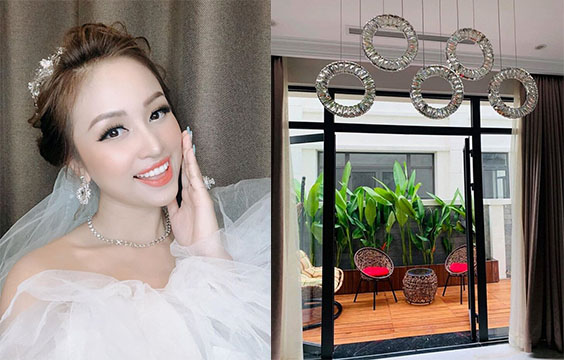 Vừa được cầu hôn bằng nhẫn kim cương khủng, Vân Hugo lại hé lộ căn biệt thự 