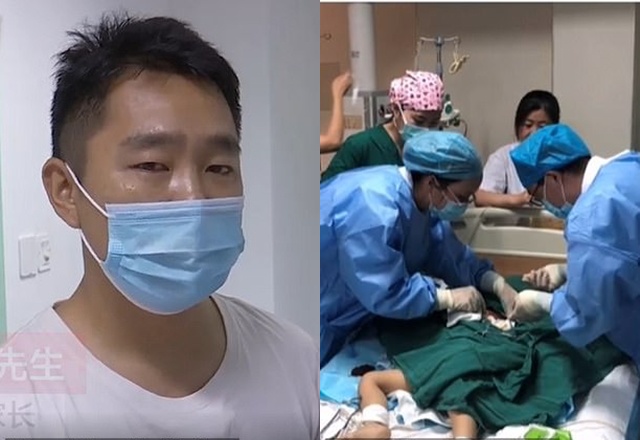 Rất may mắn bé đã phục hồi một cách kỳ diệu