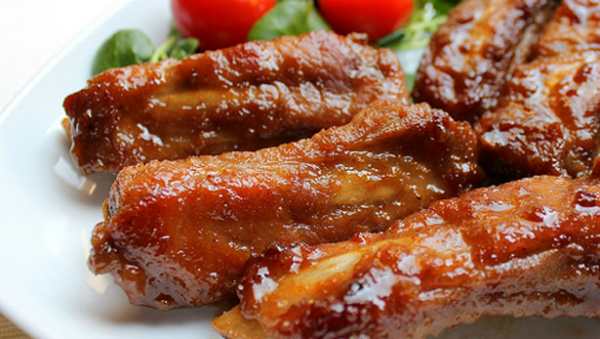 Món sườn nướng ngũ vị thơm ngon