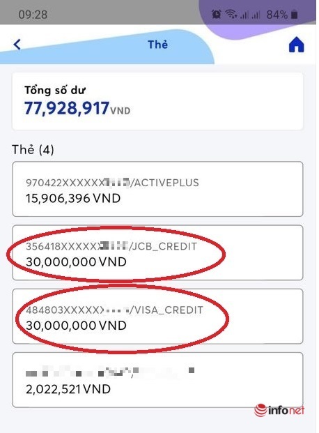 Bỗng dưng nhận được tiền trong tài khoản (Ảnh: Infornet)