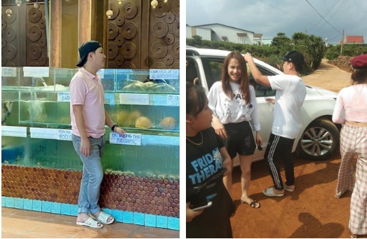 Mới đây, trong một cuộc trò chuyện với đồng nghiệp,Trường Giang bất ngờ tiết lộ lý đo đặc biệt khiến anh chỉ diện một số đôi giày nhất định. Mặc dù nổi tiếng là nghệ sĩ có nguồn thu nhập khủng nhất nhì Vbiz nhưng Trường Giang lại không có sở thích diện đồ hiệu như nhiều đồng nghiệp khác. “Mười khó” bật mí những đôi giày hiệu hiếm hoi được anh sử dụng đi quay hình đều là do bà xã Nhã Phương mua: “Vợ mua nên phải mang chứ không thích lắm đâu!