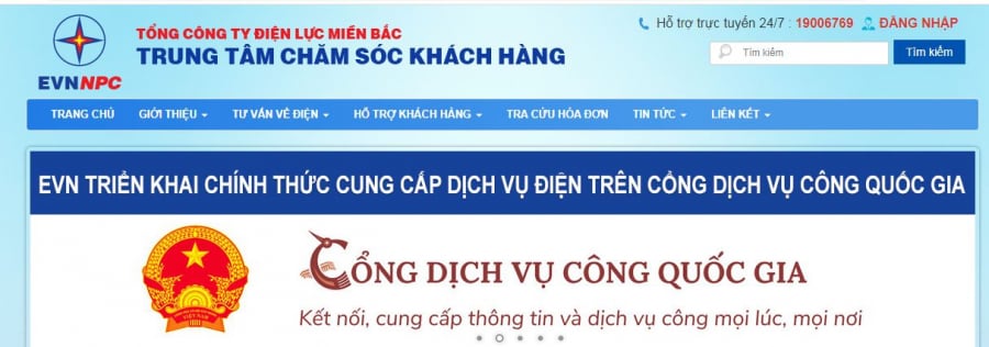Trên website chăm sóc khách hàng của các công ty điện tự sẽ có mục tra cứu hóa đên để người dùng có thể kiểm tra lượng điện tiêu thụ theo ngày, theo tháng.