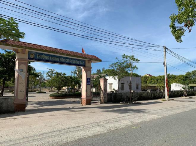 Trường THCS  Hưng Tây(Ảnh: VTC)