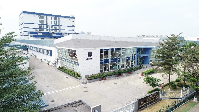 Toàn cảnh 1 trong những nhà máy sữa bột hiện đại của Vinamilk với công suất lên đến 54.000 tấn sữa bột/năm