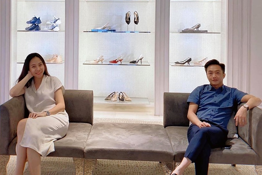 Đàm Thu Trang đang có những ngày bầu bí xinh đẹp hạnh phúc bên chồng của mình